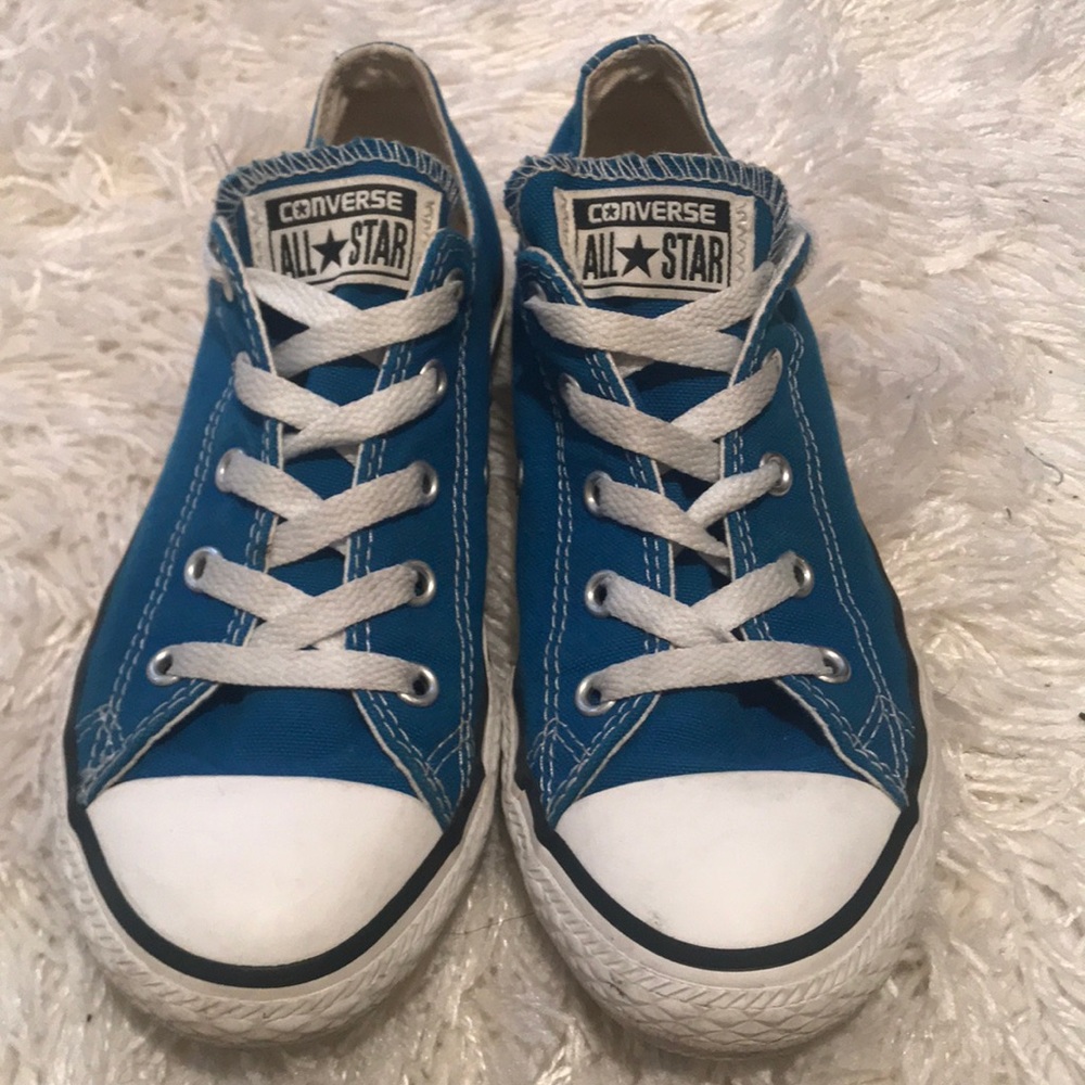 Blue Converse